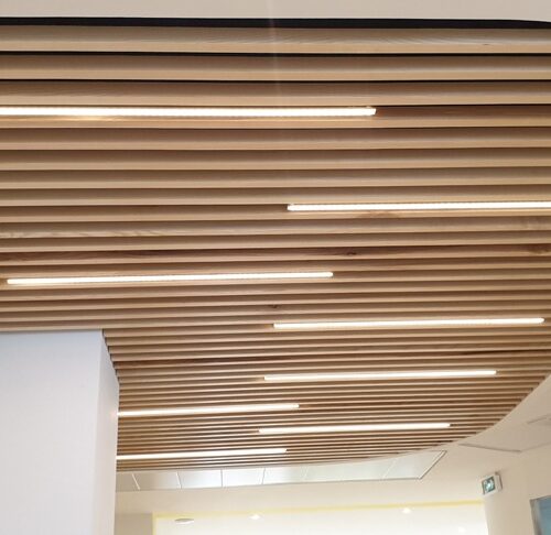 plafond bois personnalisé